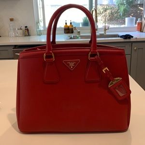 Authentic Prada red bag